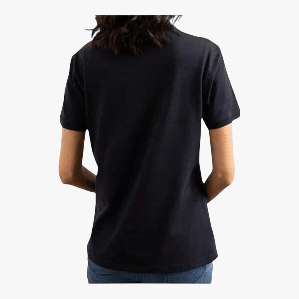Polo Womens Margot Small Pony Stretch Short Sleeve Golfer Navy | Polo
