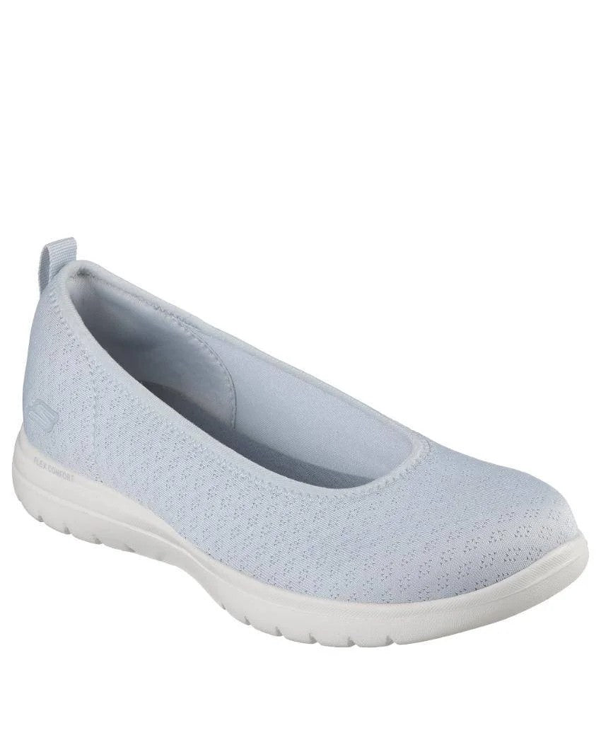 Skechers Womens On The Go Flex Light Gray