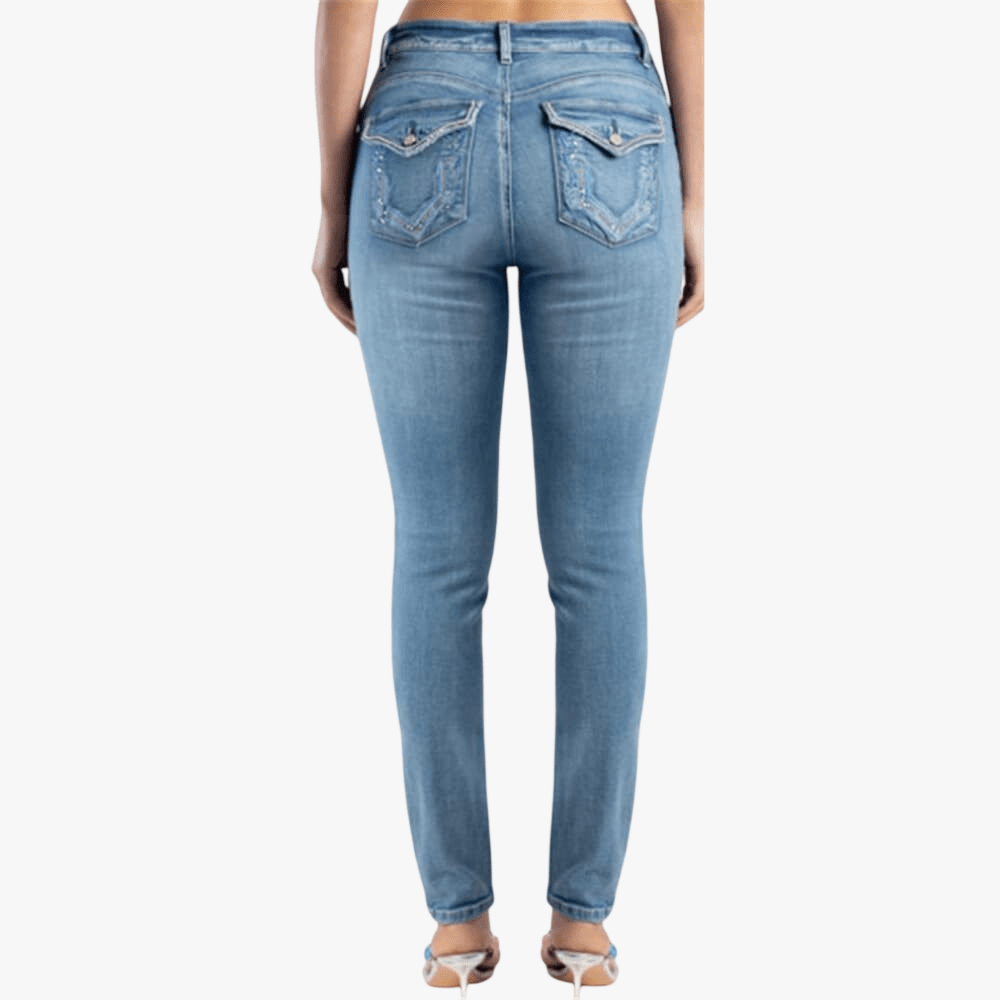Sissy Boy Marissa Mid Waist Skinny Jean Light Vintage | Sissy Boy