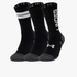 Under Armour Perf Tech Nov 3 Pack Crew Socks 002 Black Under Armour