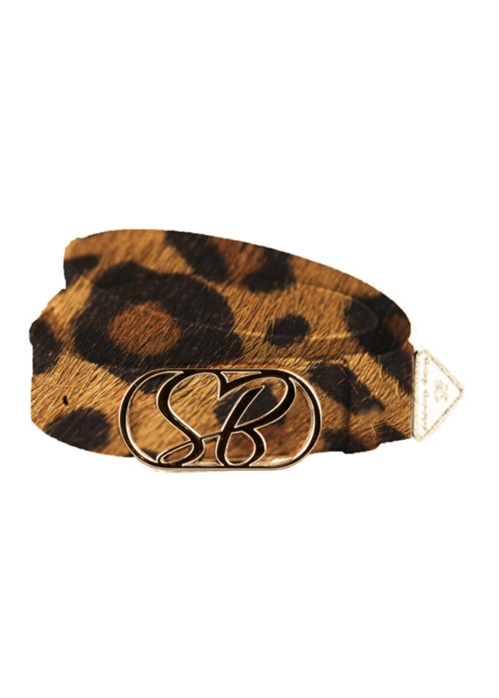 Sissy Boy Leopard Belt Tan