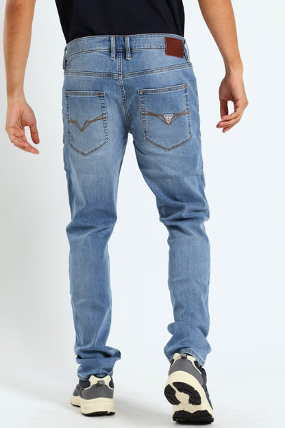 Guess Mens Ethan Skinny Jean Light Wash | Guess
