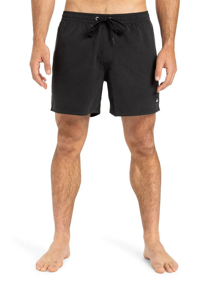 Quiksilver Mens Everyday Solid Volley 15" Shorts Black | Quiksilver