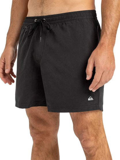 Quiksilver Mens Everyday Solid Volley 15" Shorts Black | Quiksilver
