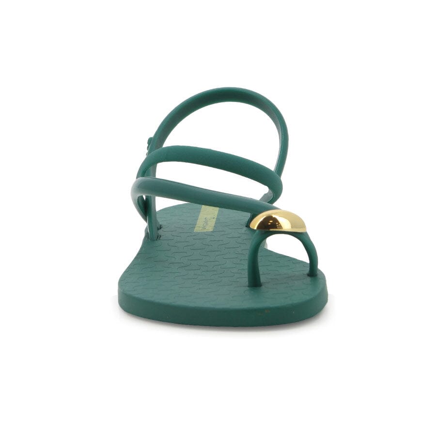 Ipanema Womens Glam Ring Sandal Green Gold | Ipanema