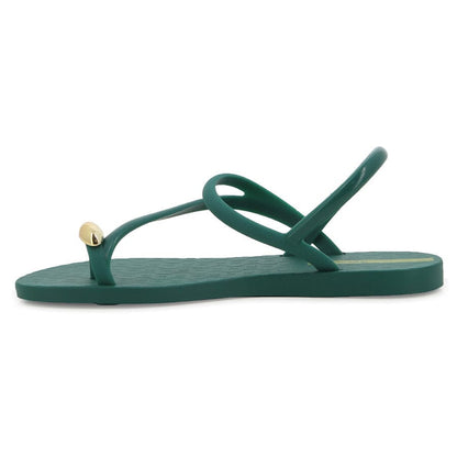 Ipanema Womens Glam Ring Sandal Green Gold | Ipanema