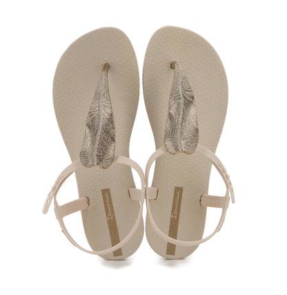 Ipanema Womens Class Flora Ii Sandal Beige Gold | Ipanema