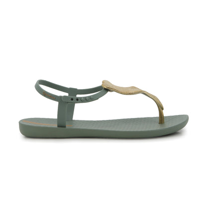 Ipanema Womens Class Flora Ii Sandal Green Gold | Ipanema