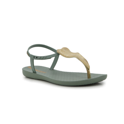 Ipanema Womens Class Flora Ii Sandal Green Gold | Ipanema