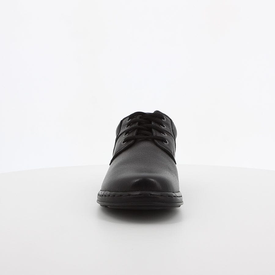 Hush Puppies Mens Bennett Leather Black | Hush Puppies