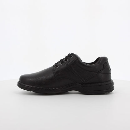 Hush Puppies Mens Bennett Leather Black | Hush Puppies