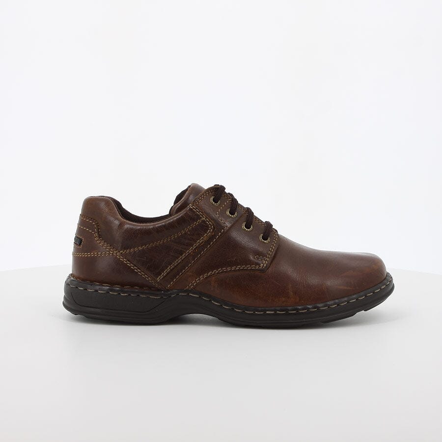 Hush Puppies Mens Bennett Leather Chestnut | Hush Puppies