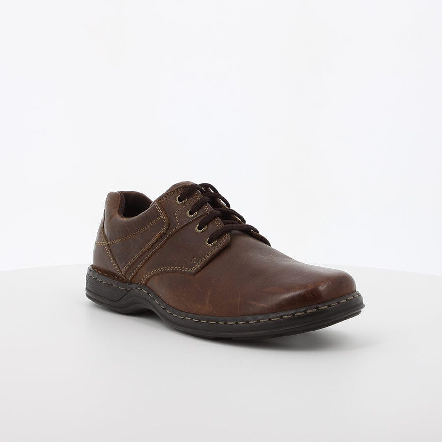 Hush Puppies Mens Bennett Leather Chestnut | Hush Puppies