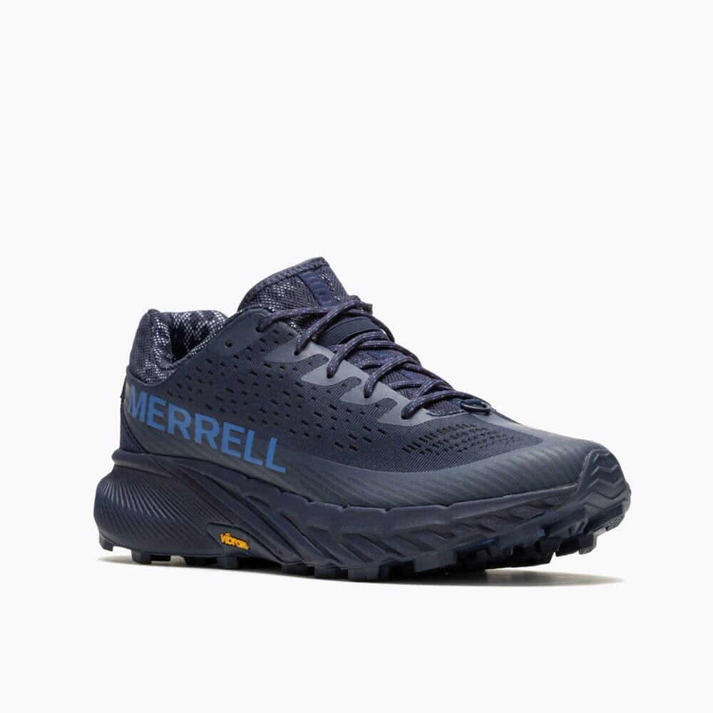 Merrell Mens Agility Peak 5 Sneaker Sea Dazzling | Merrell