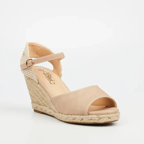 Miss Black Womens Jojo 2 Sandal Nude Brown | Miss Black