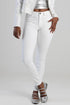 Sissy Boy Mid Waist Skinny Jean White | Sissy Boy