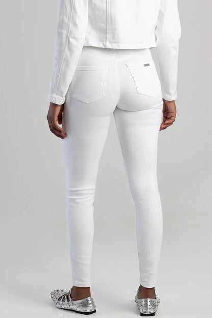 Sissy Boy Mid Waist Skinny Jean White | Sissy Boy