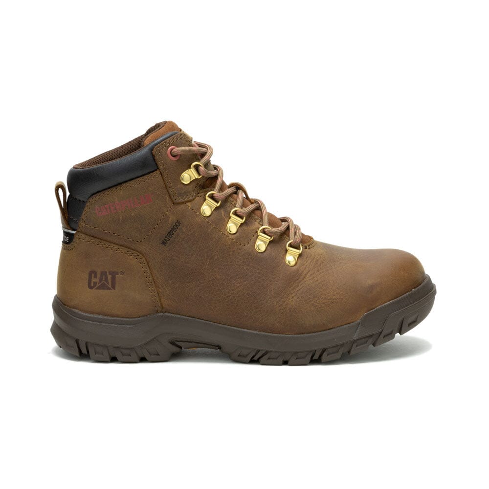Caterpillar Womens Mae St S3 Hro Sra Steel Toe Boot Brown | Caterpillar