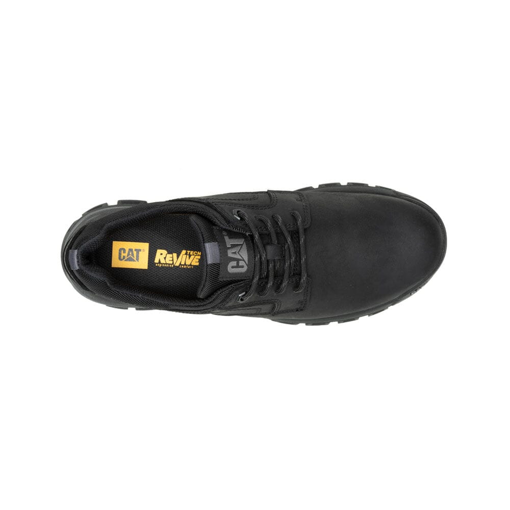 Caterpillar Mens Threshold Lace Up Low Shoe Black | Caterpillar