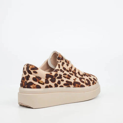 Miss Black Womens Pilot 1 Sneaker Leopard | Miss Black