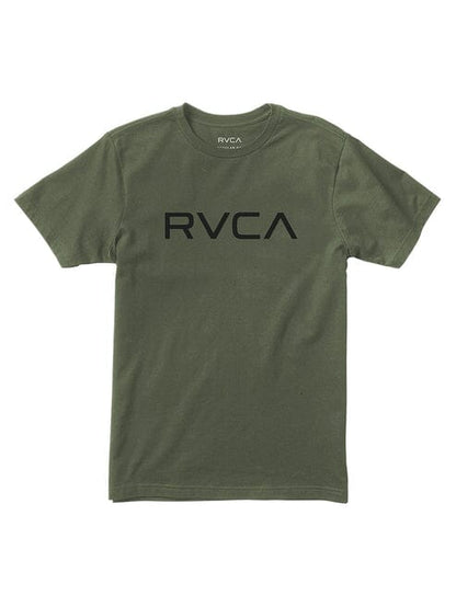 Rvca Mens Big Rvca Short Sleeve Tee Olive | Rvca