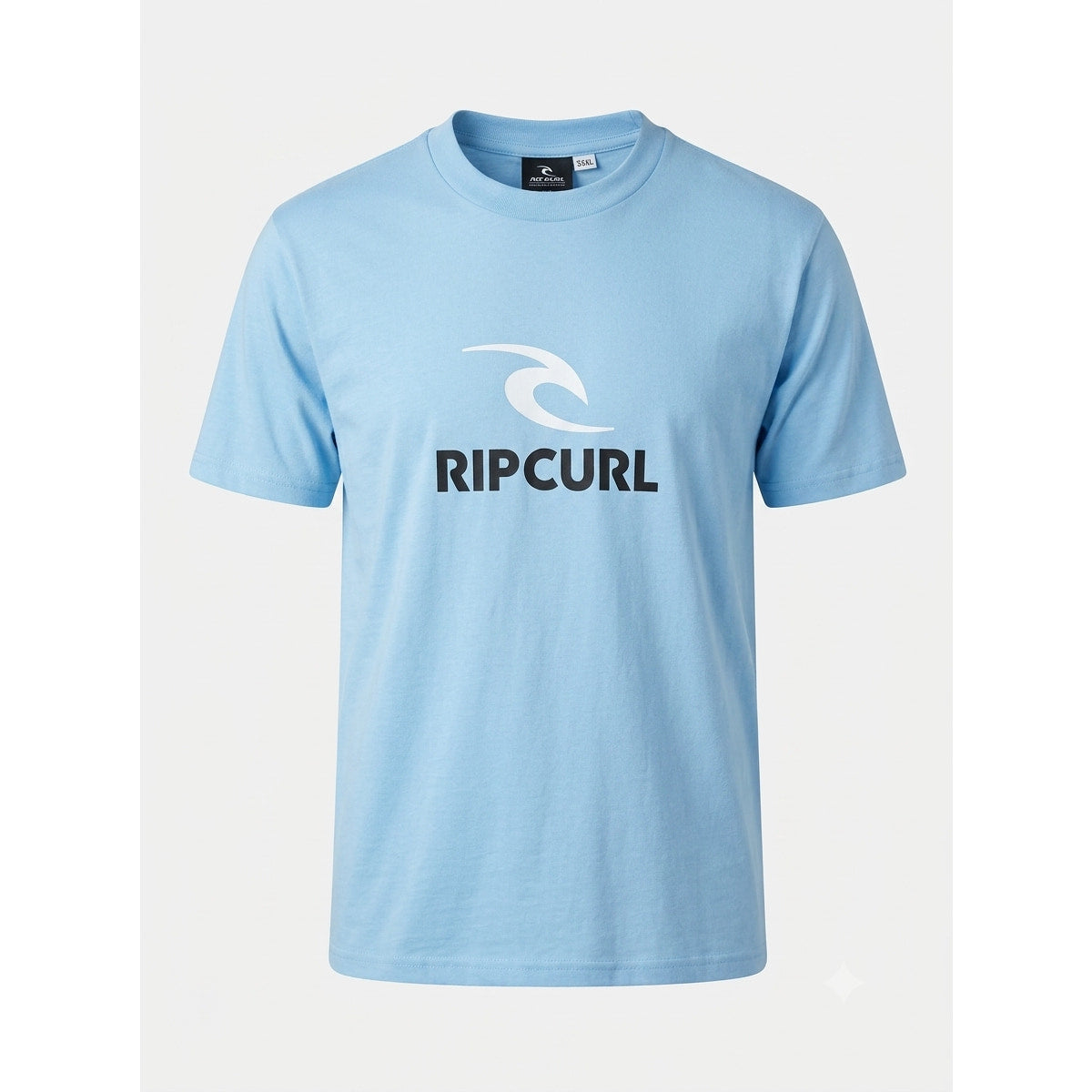 RIPCURL MENS WAXY ICON TEE - S/S T-Shirt Blue Bell