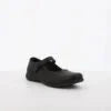 Hush Puppies Girls Scala Mary Jane Buckle School Shoe Black | Hush Puppies