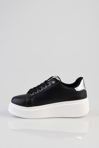 Sissy Boy Platform Sneaker Gem Detail Black | Sissy Boy
