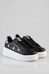 Sissy Boy Platform Sneaker Gem Detail Black | Sissy Boy