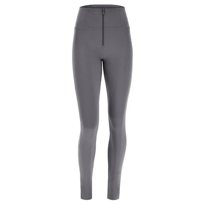 Freddy Womens High Rise Wr.Up With Zipper Diwo Pro Tana Care Volcanic Grey | Freddy