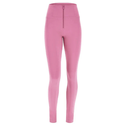 Freddy Womens High Rise Wr.Up With Zipper Diwo Pro Tana Care Pink Cosmos | Freddy
