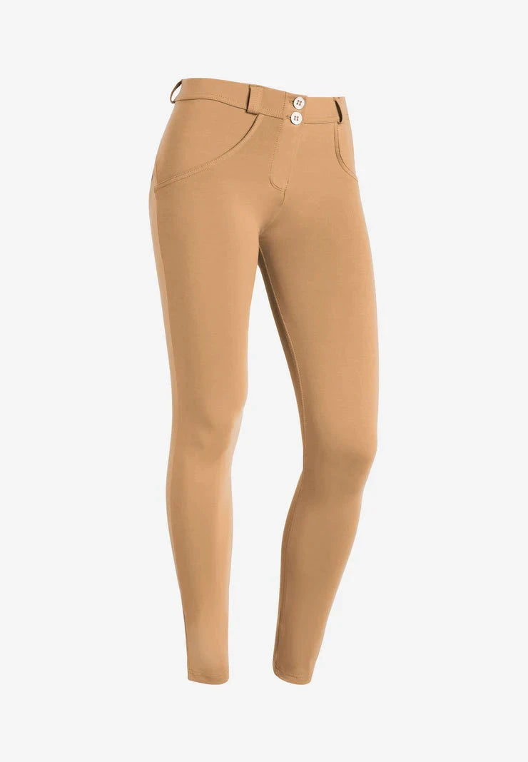 Freddy Womens Regular Waist Long Length Cotton Pant Macaroon | Freddy