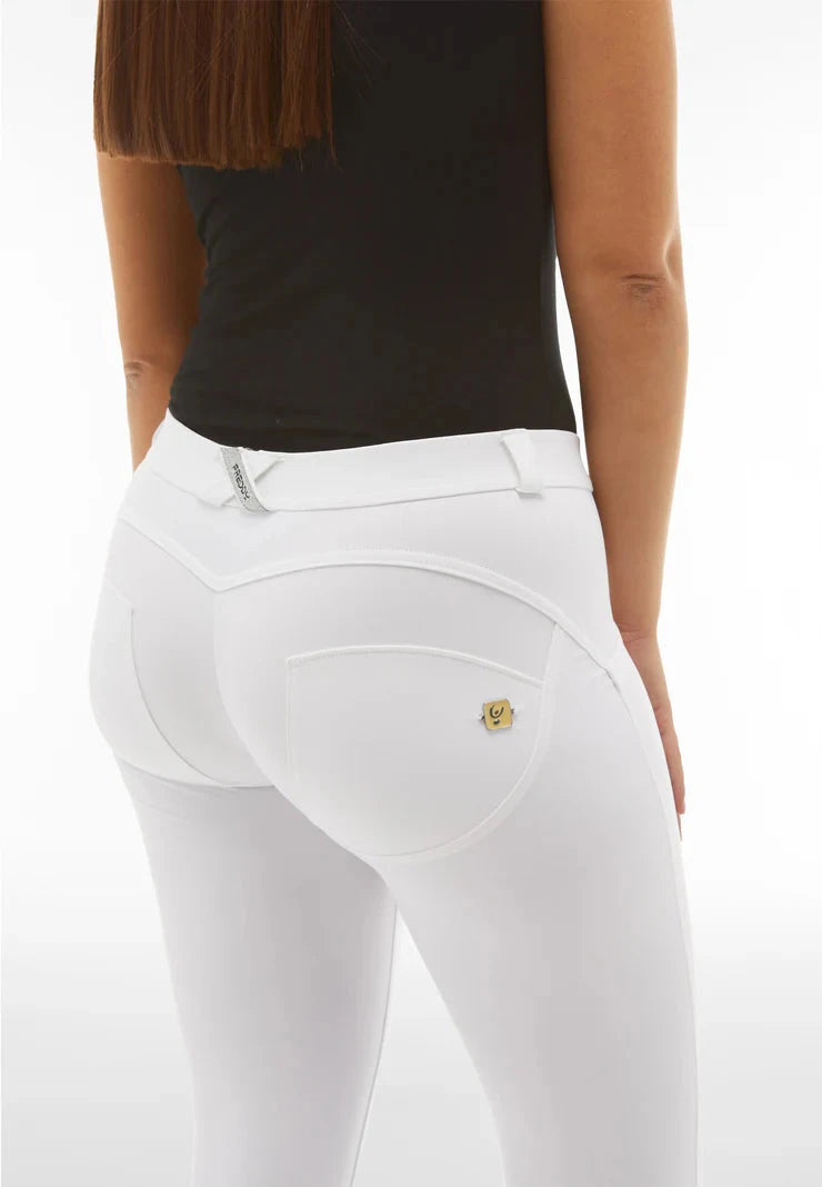 Freddy Womens Diwo Pro Regular Waist Long Length Pant White | Freddy