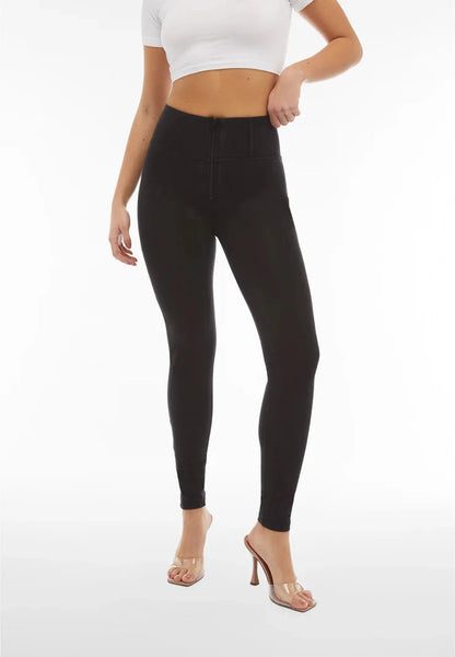 Freddy Womens Black Black Stitch High Waist Long Length Jean | Freddy