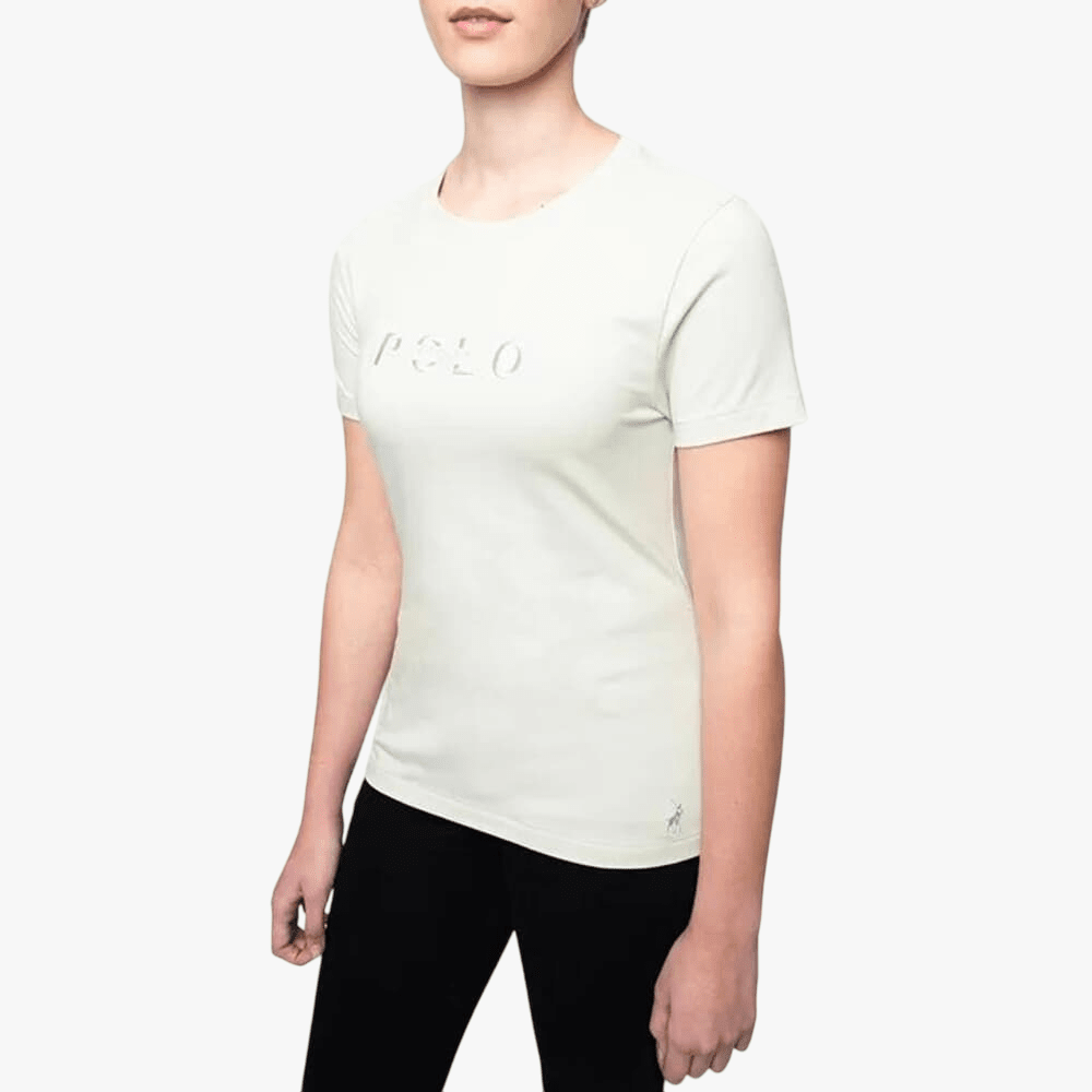 Polo Womens Lara Embroid Short Sleeve Tee Cool Sage | Polo