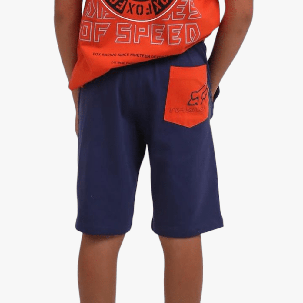 Fox Boys Standard Issue Shorts French Navy | Fox