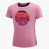 Salomon Girls Levels Short Sleeve Tee Shirt Pink | Salomon