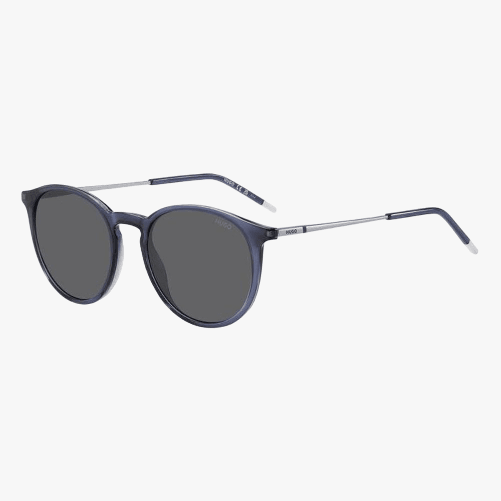 Hugo Boss Mens Sunglass Silver Blue Hugo Boss