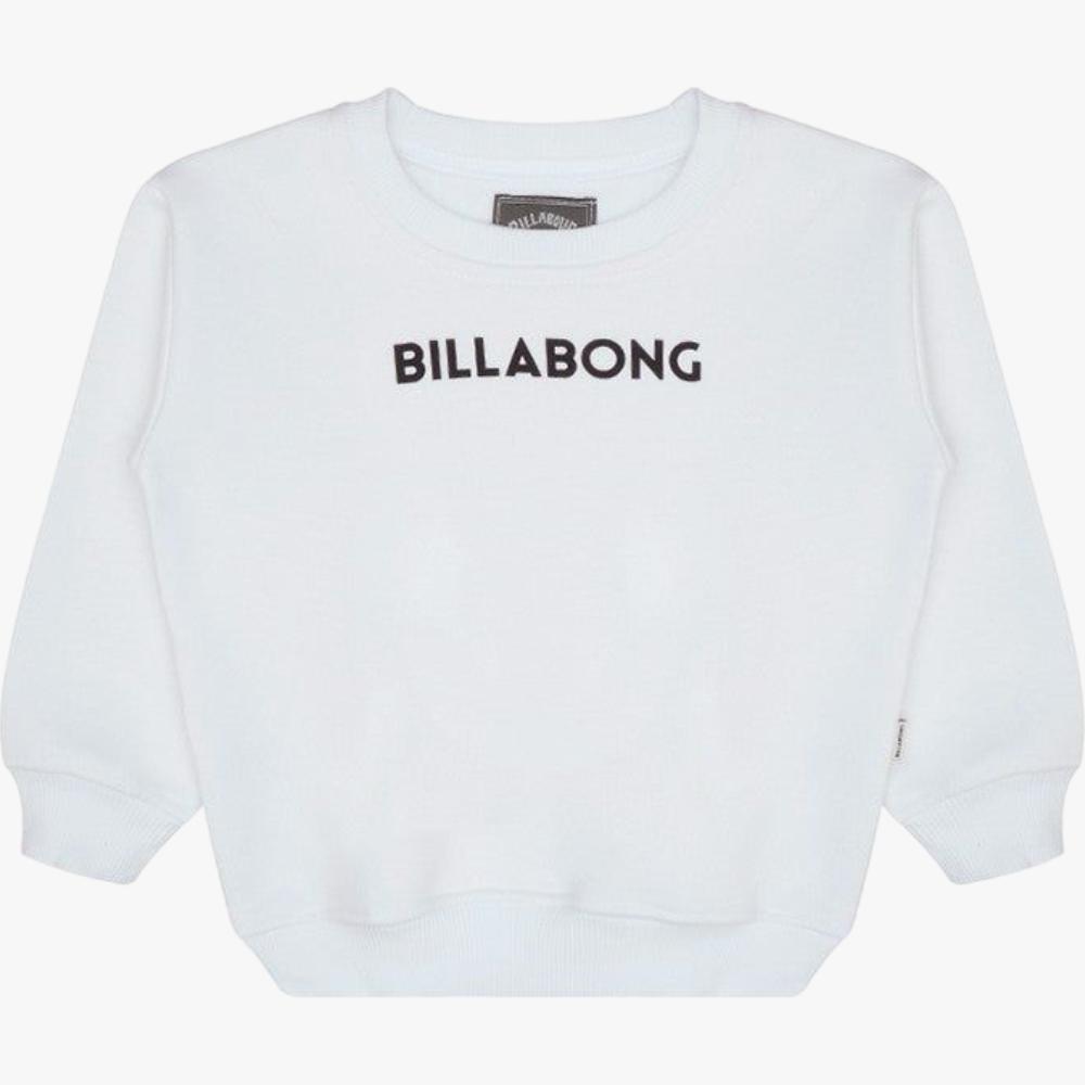 Billabong Kids Dancrew Crew Sweater Salt Crystal