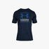 Under Armour Mens Gl Foundation Short Sleeve Tee Academy / Black | Under Armour