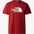 The North Face Mens Easy Short Sleeve Tee Iron Red The North Face