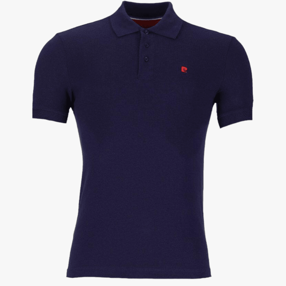 Pierre Cardin Mens Classic Short Sleeve Golfer Navy | Pierre Cardin