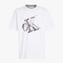 Calvin Klein Mens 3D Meta Monogram Short Sleeve Tee White | Calvin Klein