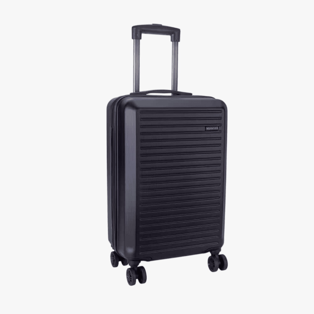 Voyager Mahe Carry On Trolley Case Black | Cellini