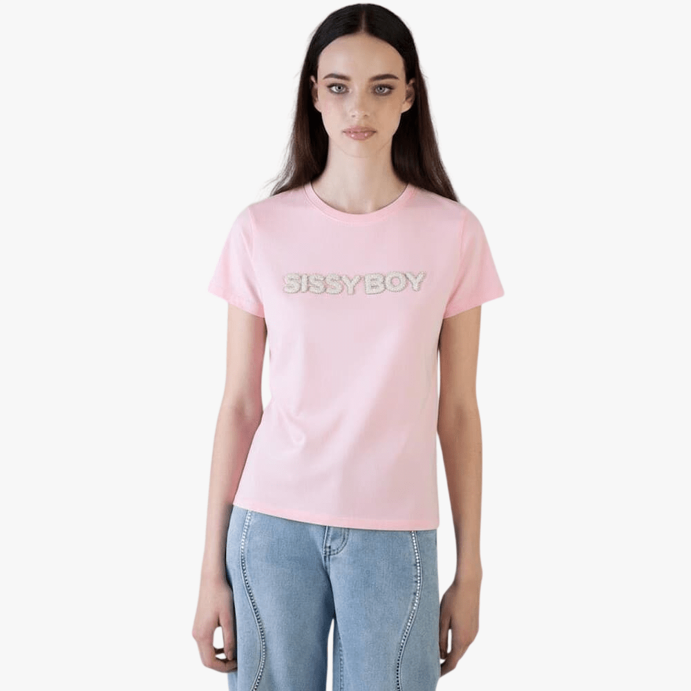 Sissy Boy Own It Tee Pale Pink | Sissy Boy