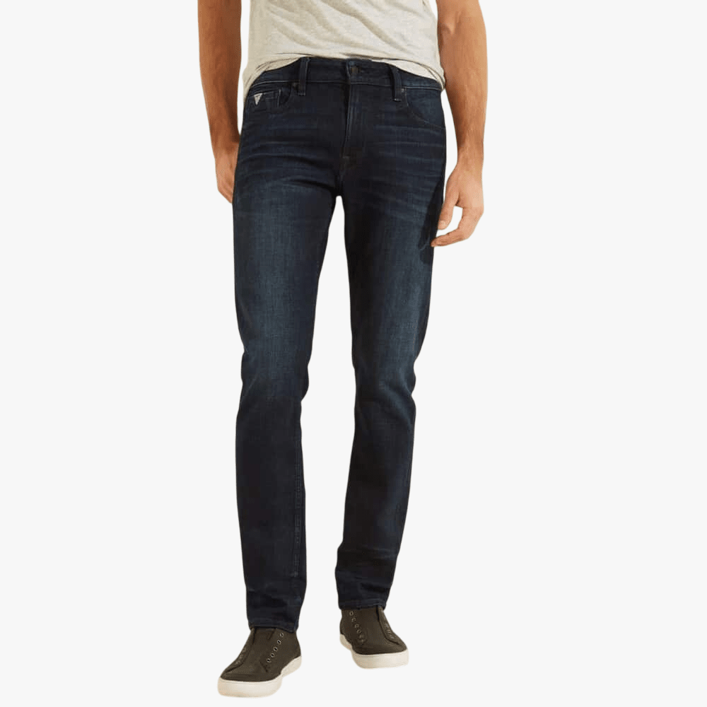 Guess Mens Skinny Jean Dark Wash | Guess