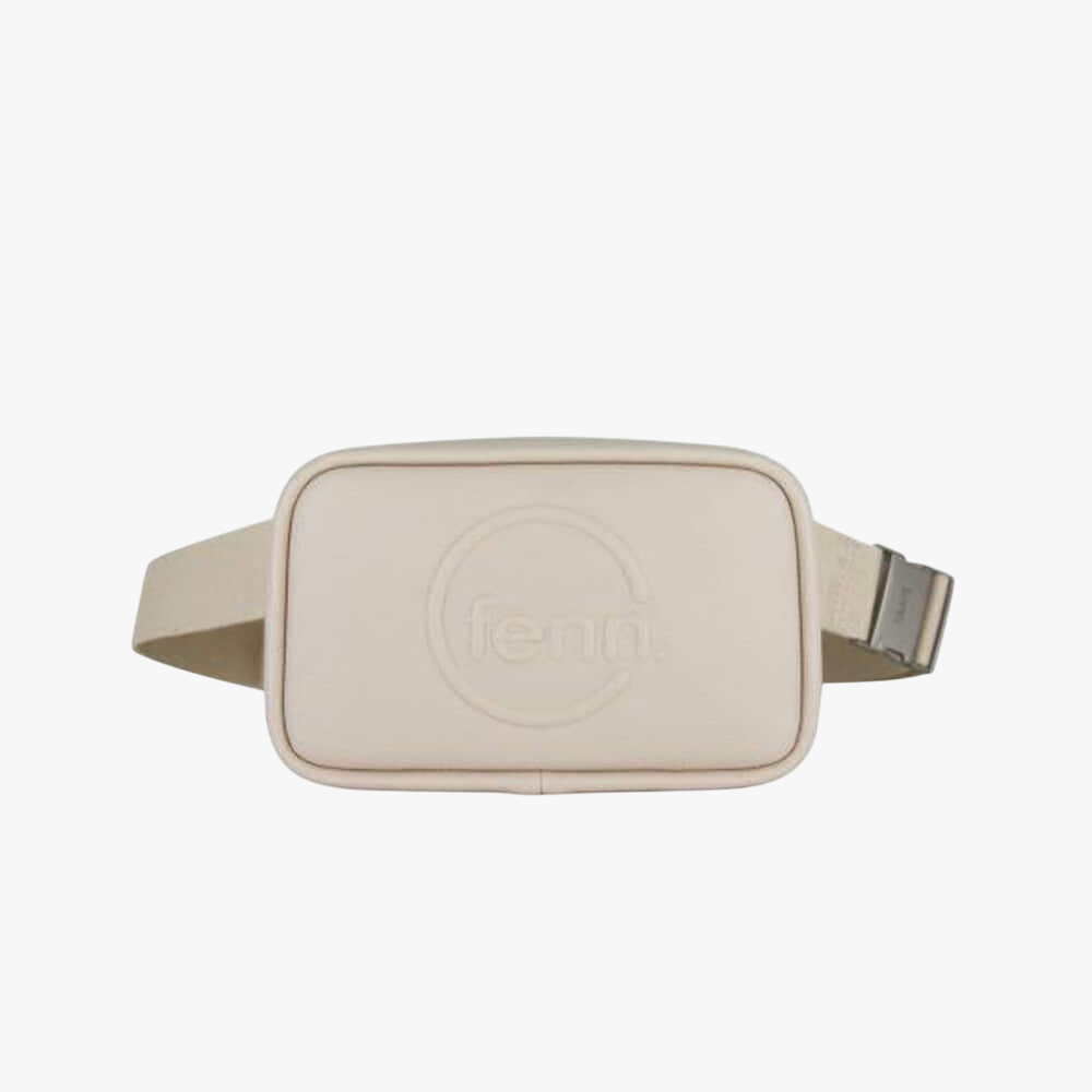 Fenn Pouch Strap Oatmeal Silver Handbag Fenn