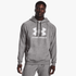 Under Armour Mens Rival Fleece Logo Hoodie 025 Grey | Under Armour