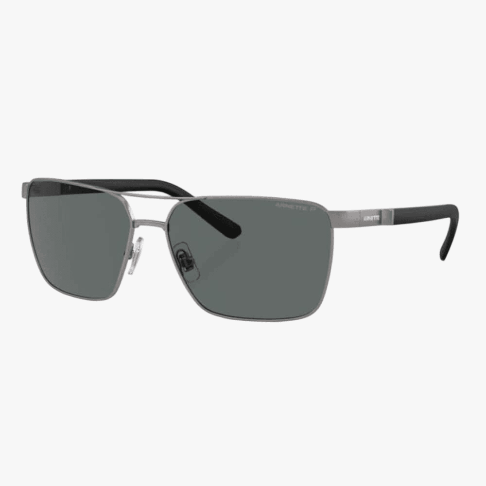 Arnette Mens Barracas Gunmetal Sunglass Dark Grey Polarized Lens | Arnette