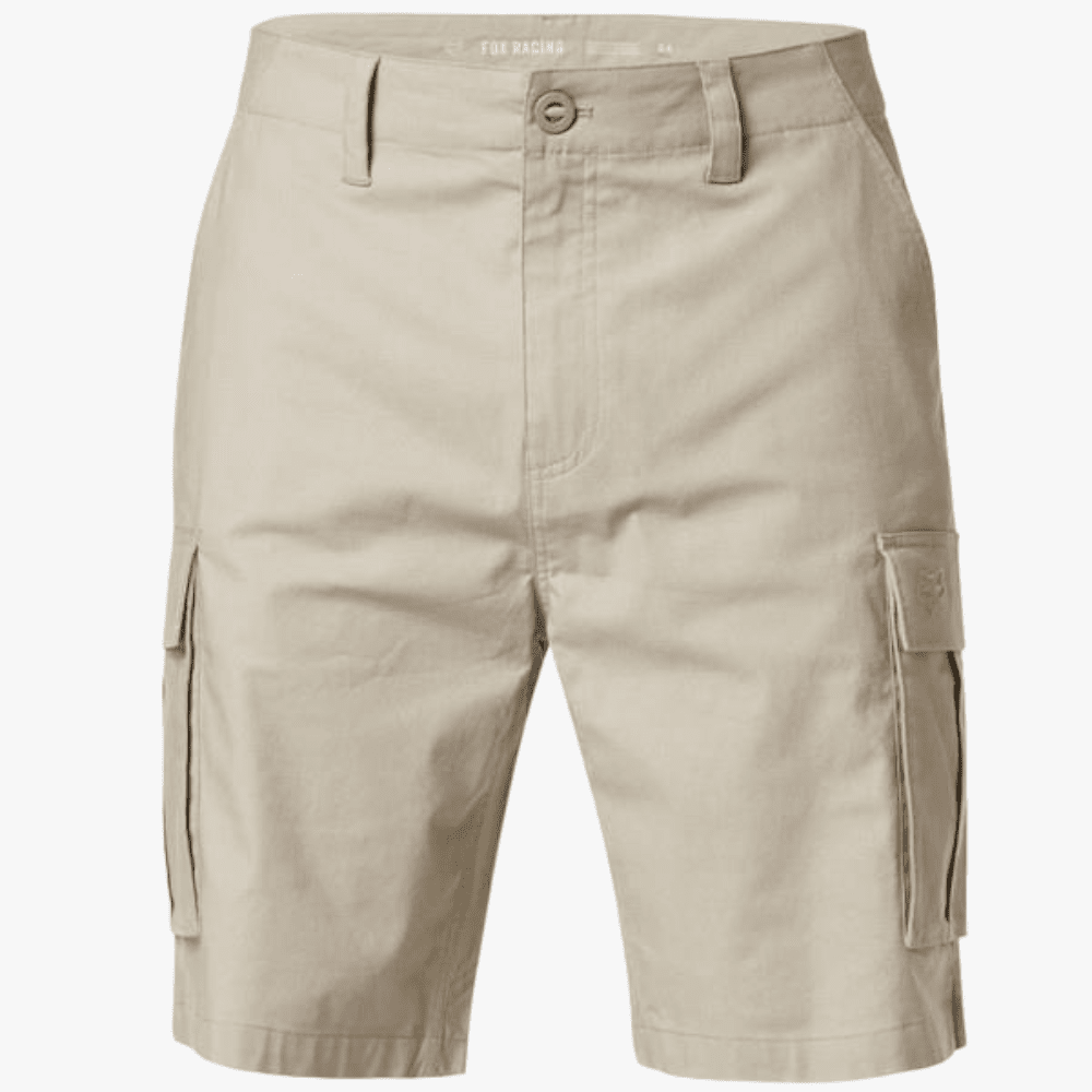 Fox Mens Slambozo 2.0 Cotton Canvas Walkshorts Tan | Fox